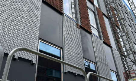 Fatada ventilata structura aluminiu si placari caramida [23]