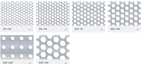 Tabla expandata , perforata, debitata laser [32]