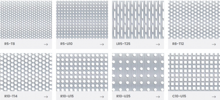 Tabla expandata , perforata, debitata laser [31]