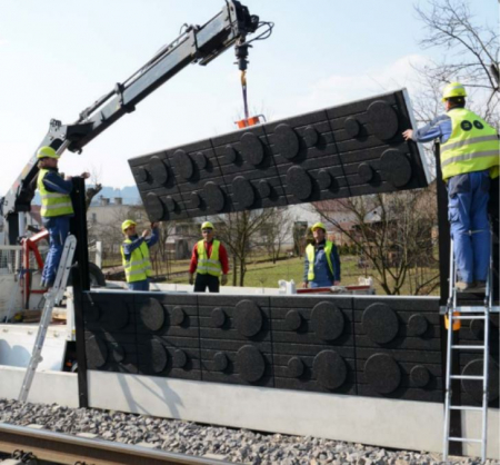 Grădină - Garduri modulare izolatie fonica