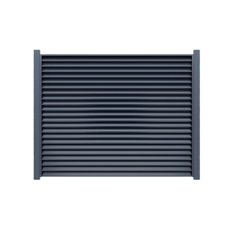Gard modular din Aluminiu tip jaluzea [4]