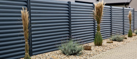 Gard modular din Aluminiu tip jaluzea [1]