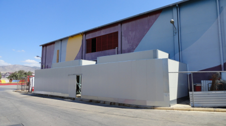 Garduri tip  panou sandvis perforat pentru izolatie fonica [7]