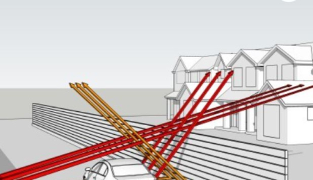 Garduri tip  panou sandvis perforat pentru izolatie fonica [20]