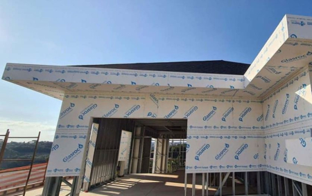 Plaster with fiberglass Glasroc [25]