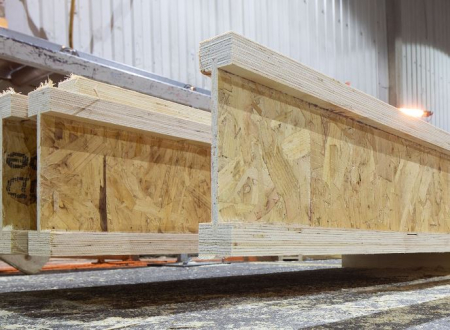 Grinzi de lemn I Joist cu certificari UE  Grinzi de lemn I Joist [11]