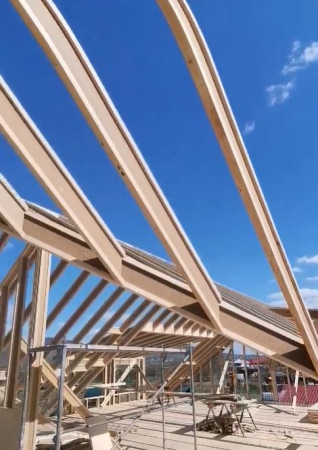 Grinzi de lemn I Joist cu certificari UE  Grinzi de lemn I Joist [32]