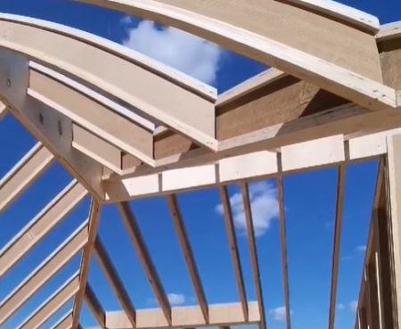 Grinzi de lemn I Joist cu certificari UE  Grinzi de lemn I Joist [30]