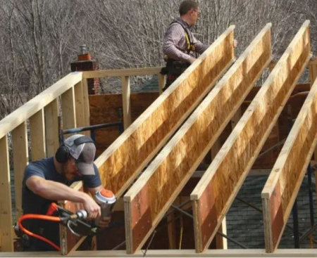 Grinzi de lemn I Joist cu certificari UE  Grinzi de lemn I Joist [13]