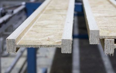 Grinzi de lemn I Joist cu certificari UE  Grinzi de lemn I Joist [12]