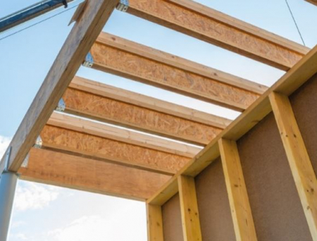 Grinzi de lemn I Joist cu certificari UE  Grinzi de lemn I Joist [10]