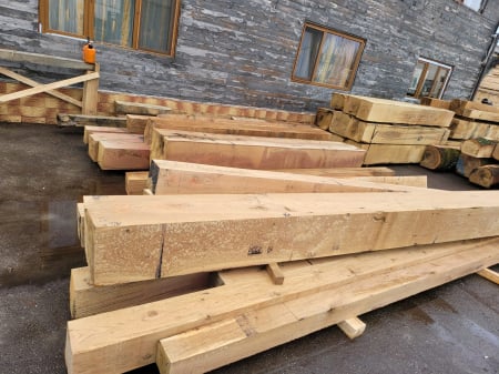 Tâmplărie - Grinzi de stejar