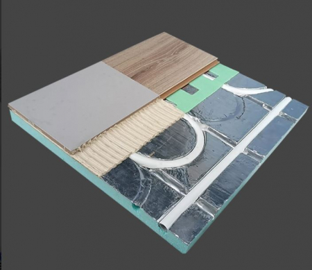 Incalzire si racire in pardoseala cu agent termic fara sapa [9]