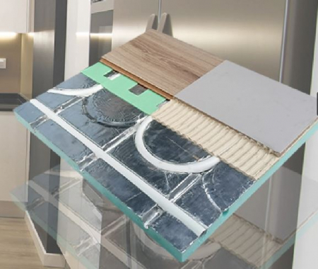 Incalzire si racire in pardoseala cu agent termic fara sapa [12]