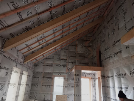 Cellulose blown insulation [11]
