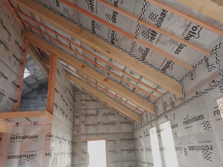 Cellulose blown insulation [12]