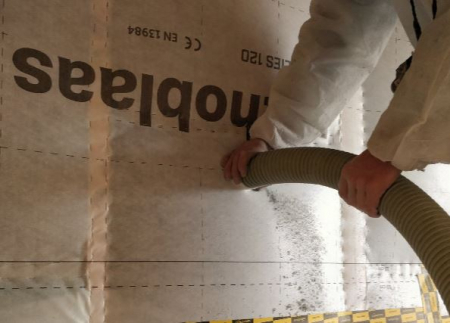 Cellulose blown insulation [3]