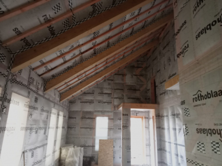 Cellulose blown insulation [13]