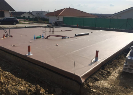 Exterioare - Membrana fundatie antiradon, bariera de vapori , waterproof