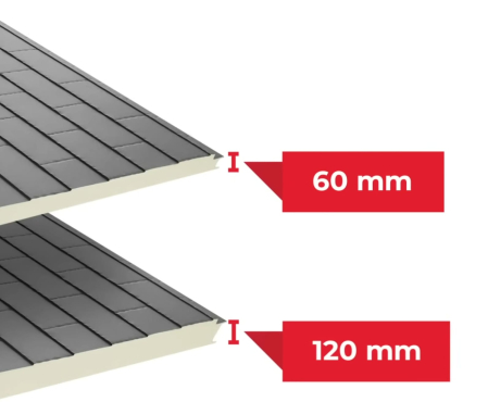 Panouri sandvis metal decorativ PIR / PUR [9]