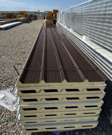 Decorative metal  sandwich panels with PIR / PUR insulation [9]