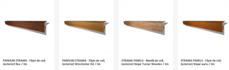 Placari universale cu rigle de aluminiu cu aspect de lemn [11]