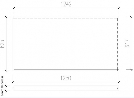 Placi fibrociment nut si feder cu chipsuri de lemn [13]