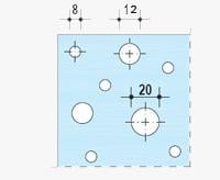 Plăci fonoabsorbante din gips-carton cu perforații și cant special [2]