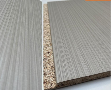 Structural chipboards ready finished with veneer [17]