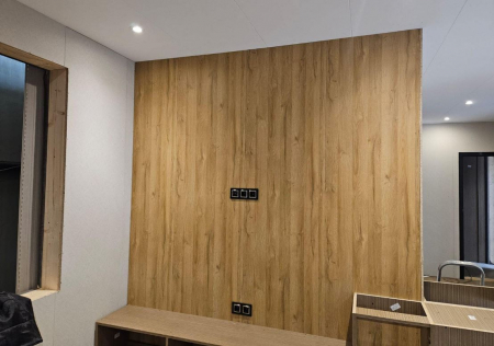 Structural chipboards ready finished with veneer [22]