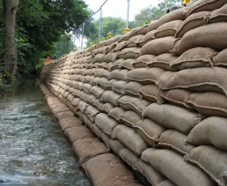 Agro & zootehnie - Pre-filled concrete bags for load-bearing walls