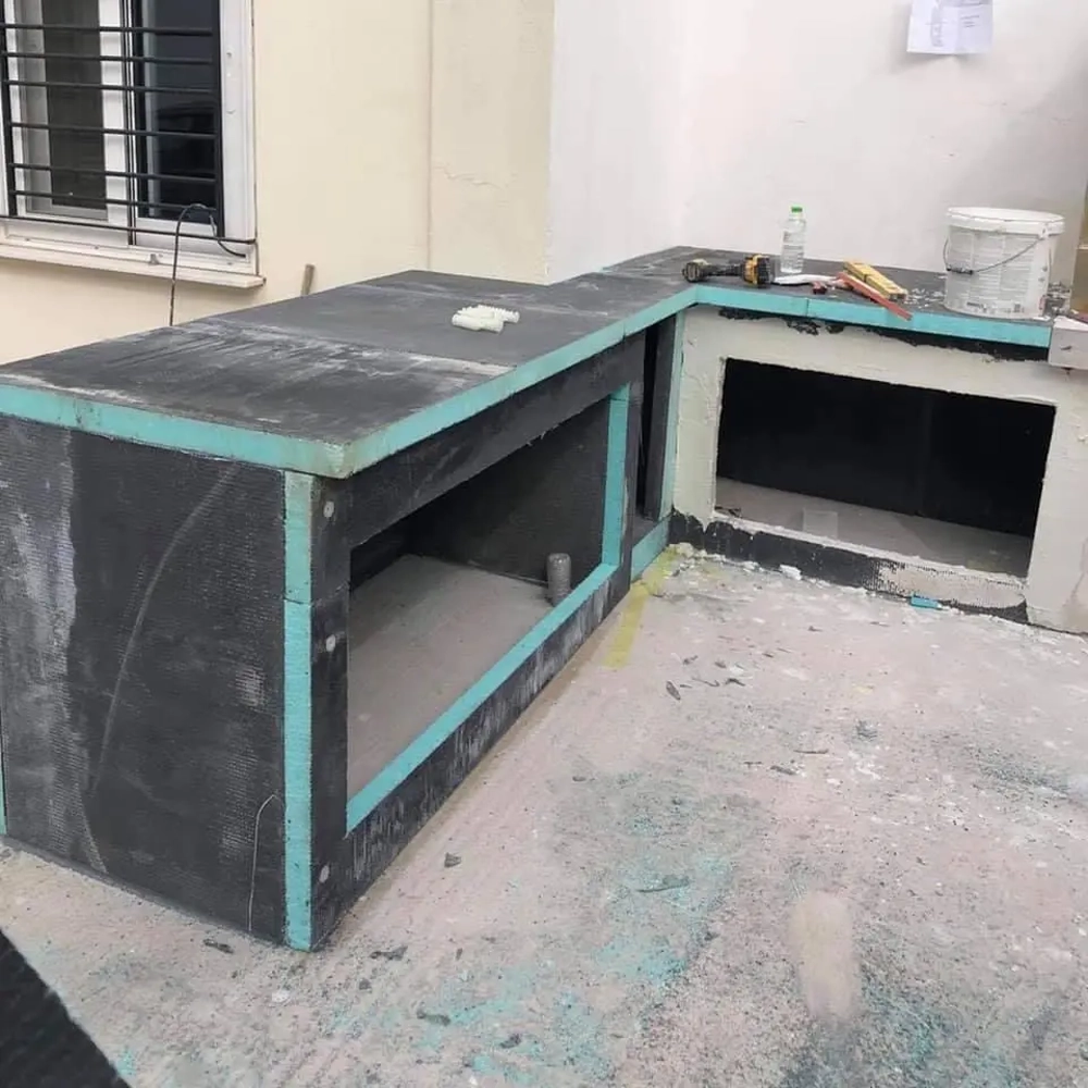 Placi structurale din polistiren extrudat placate cu plasa de fibra de sticla si ciment [6]