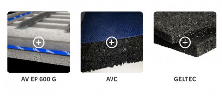 Placi antivibratii din cauciuc  Produse din cauciuc pentru transport, constructii [2]