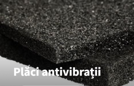 Industrial - Placi antivibratii din cauciuc  Produse din cauciuc pentru transport, constructii