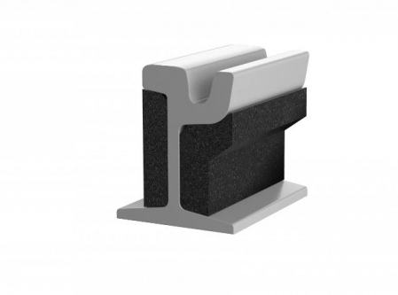Rubber soundproofing for trains, trams, subways Rubber products for transport, construction [2]