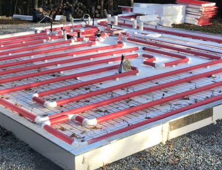 Racire incalzire cu aer in placi de beton [11]