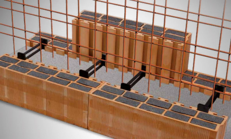 Sistem de constructie din cofraje pierdute din ceramica si polistiren grafitat [2]