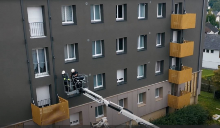 Sistem prefabricat de balcon ușor in consola [9]