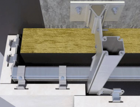 Aluminum systems for ventilated facades with heavy cladding [1]