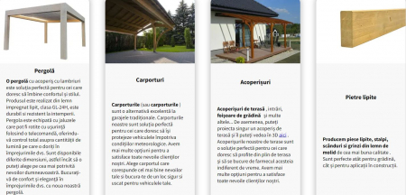 Garaj, carport din lemn lamelar incleiat [4]