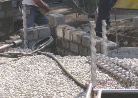 Helical foundation bars [14]