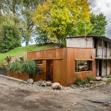 Tabla corten simpla, expandata perforata [21]