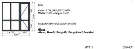 Tamplarie PVC, aluminiu, lemn-aluminiu [23]