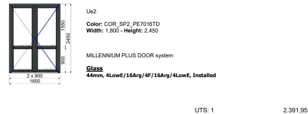 Tamplarie PVC, aluminiu, lemn-aluminiu [22]