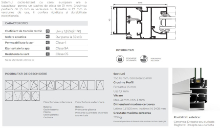 Tamplarie PVC, aluminiu, lemn-aluminiu [15]