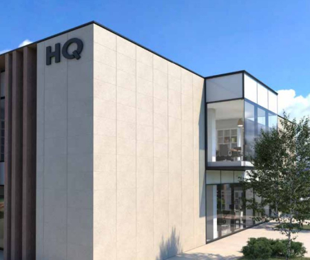 Termosistem exterior din polistren , vata bazaltica sau aerogel cu placare ceramica preinstalata [16]