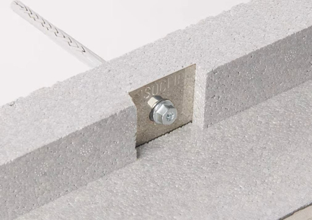 Termosistem exterior din polistren , vata bazaltica sau aerogel cu placare ceramica preinstalata [19]