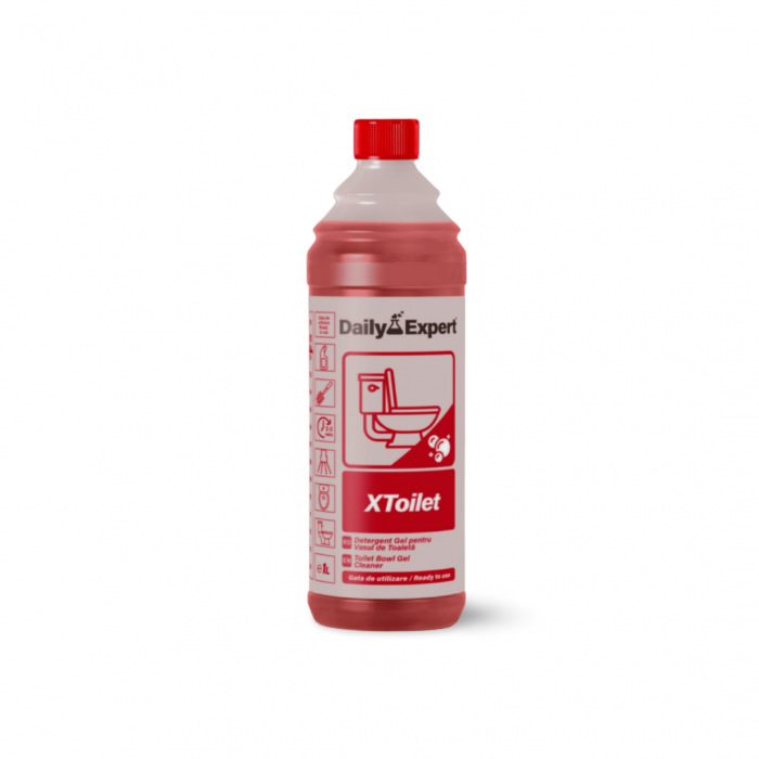 Detergent gel, XToilet, pentru vasul de toaleta, 1000ml [1]
