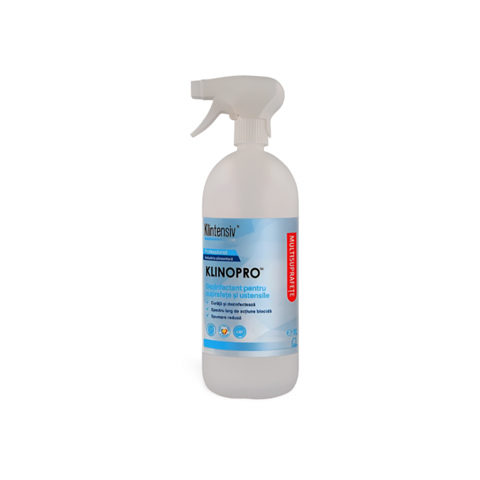 Dezinfectant pentru suprafete si ustensile, KLINOPRO, 1000ml [1]