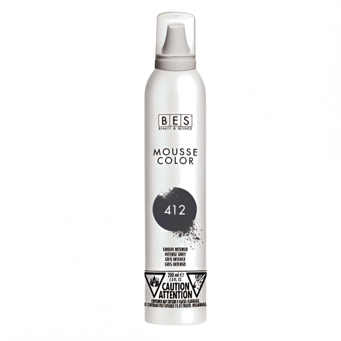 Spuma coloranta pentru par, gri intens, 200ml [1]
